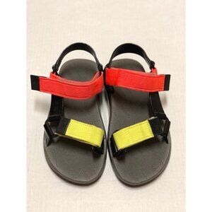 Melissa - Womens Papete + Rider Sandal in Charcoal Size 7.0 US